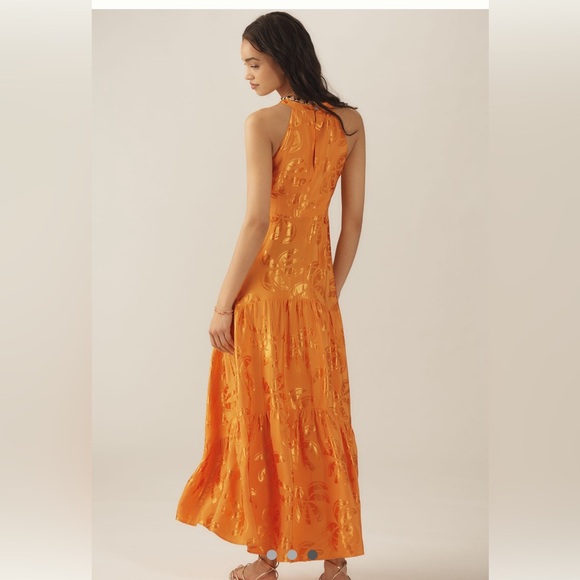 FARM Rio Dresses & Skirts - Farm Rio X Anthropologie V-Neck Tiered maxi dress - brand new with tag